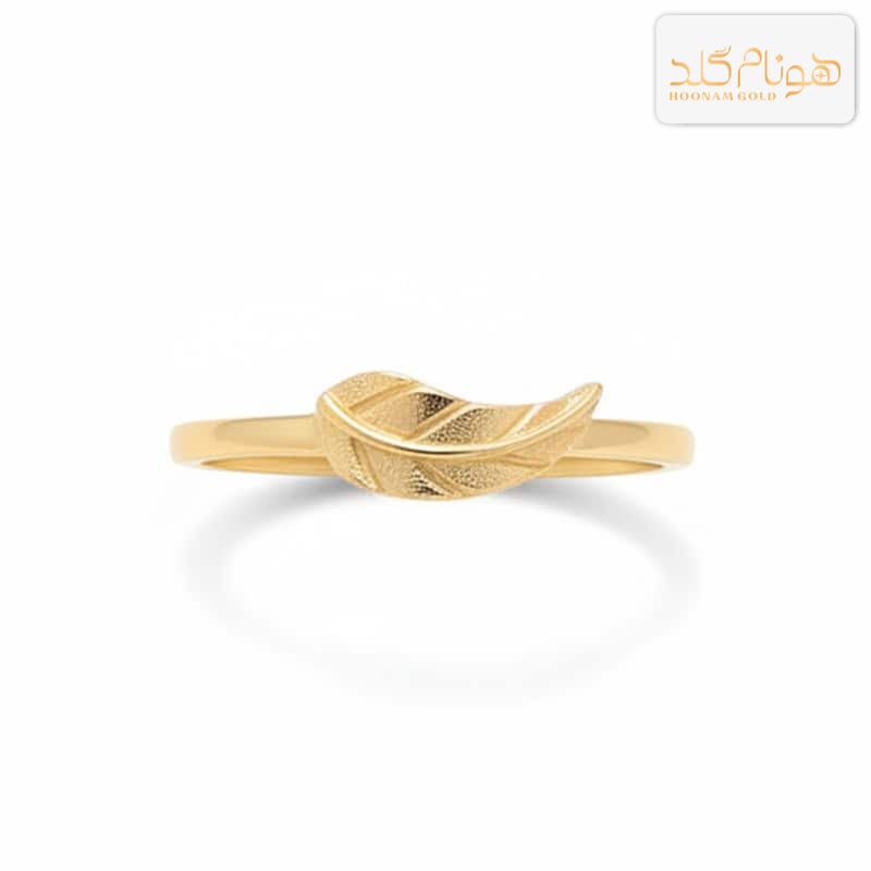 انگشتر طلا مینیمال زنانه R887