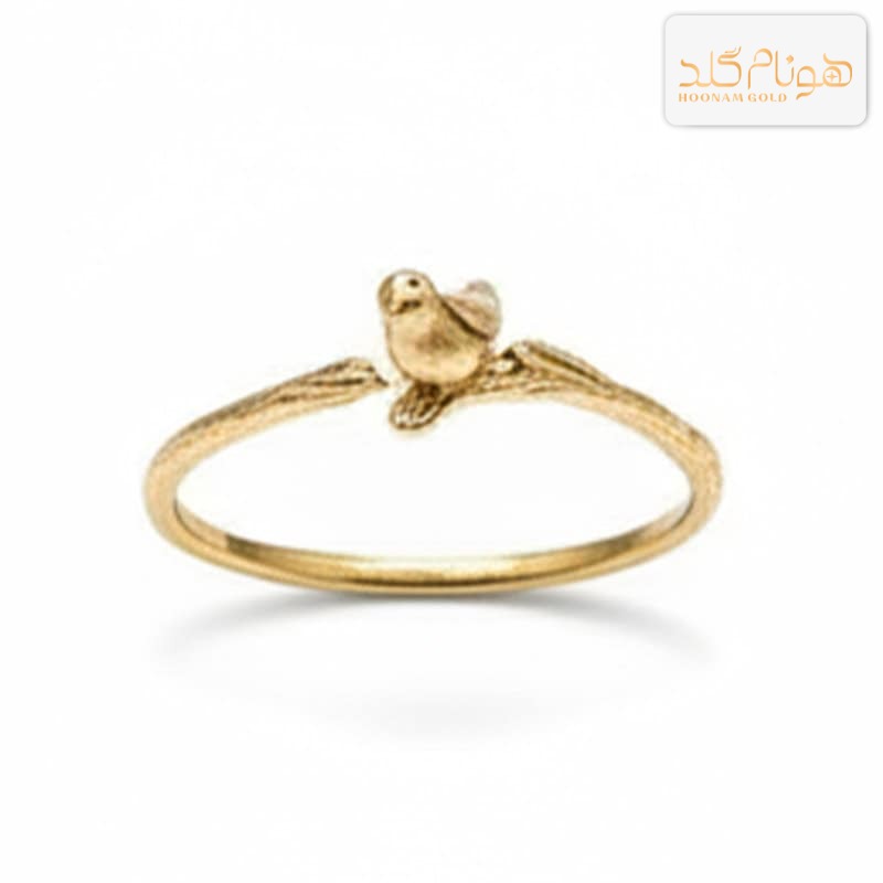 انگشتر طلا مینیمال زنانه R899