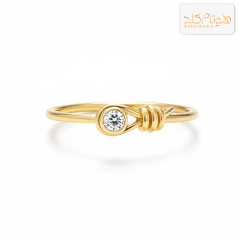 انگشتر طلا زنانه R902