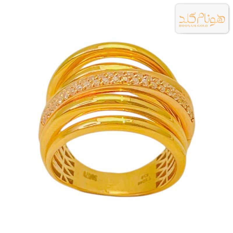 انگشتر طلا زنانه R923