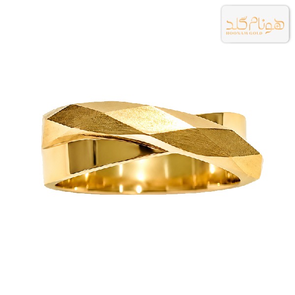 انگشتر طلا زنانه طرح اپل R953