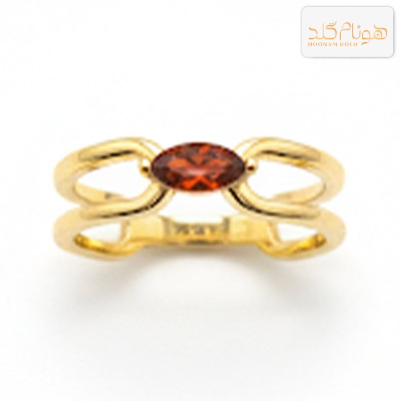 انگشتر طلا نگیندار زنانه R955