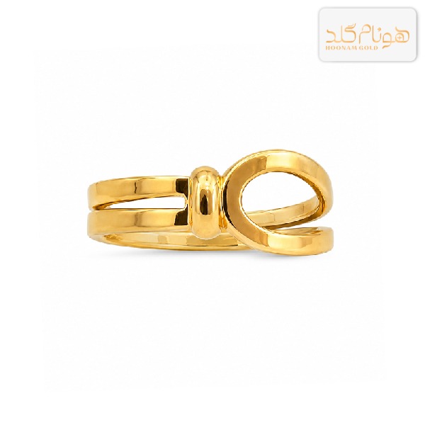 انگشتر طلا کمربندی R972
