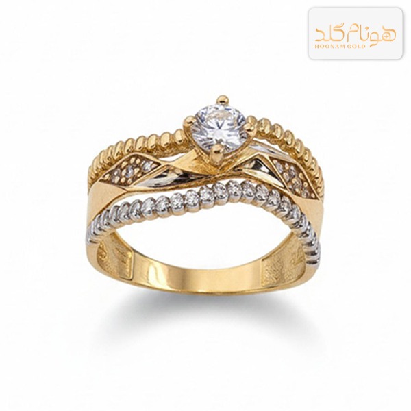 انگشتر طلا سولیتر RN304