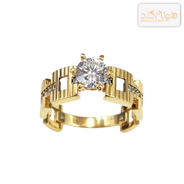 انگشتر طلا سولیتر RN306