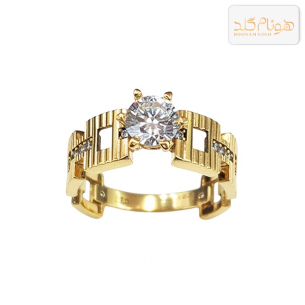 انگشتر طلا سولیتر RN306