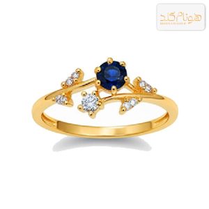 انگشتر طلا سولیتر RN522