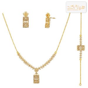 سرویس طلا امرالد زرد S426