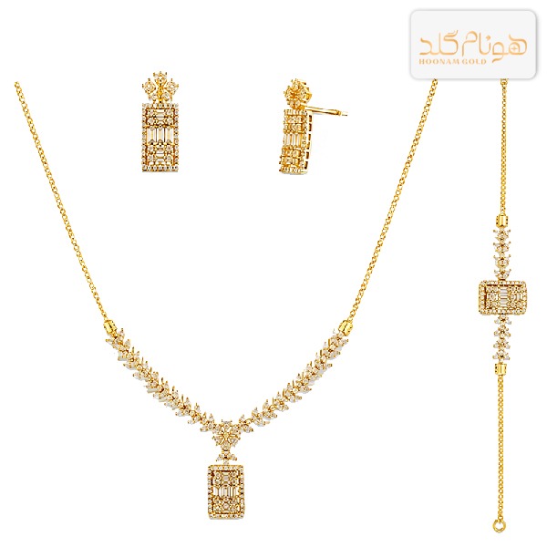 سرویس طلا امرالد زرد S426