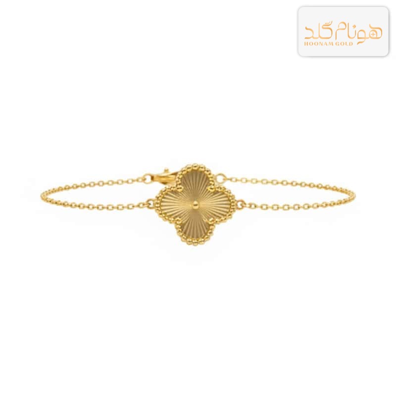 دستبند طلا زنجیری ونکلیف B144