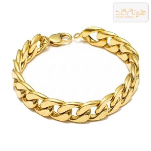 دستبند طلا زنجیری زنانه B497