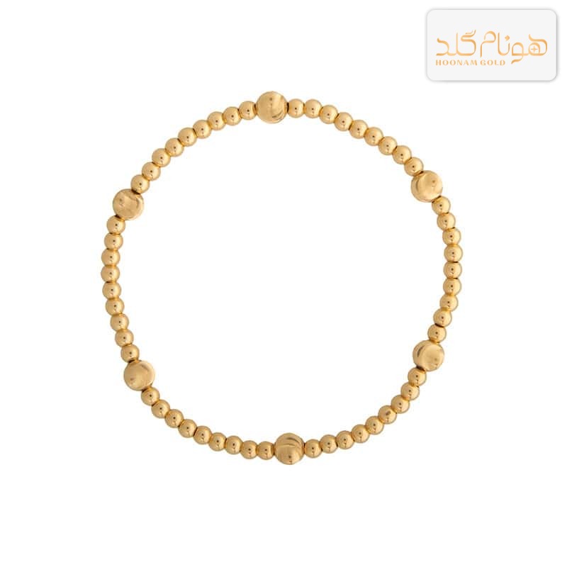دستبند طلا کشی هلنا B526