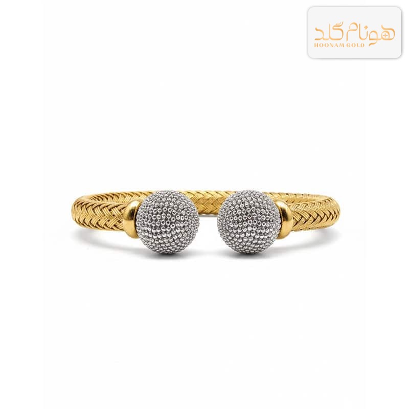 بنگل طلا گوی BA326