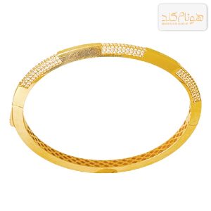 بنگل طلا زنانه BA338