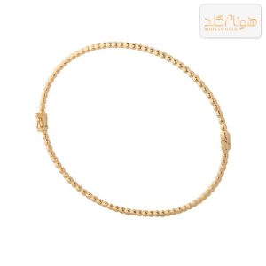 بنگل طلا رنانه توپی BA340