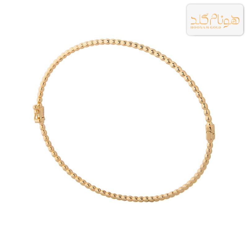 بنگل طلا رنانه توپی BA340