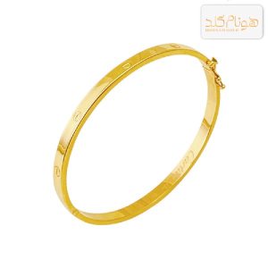 بنگل طلا کارتیه لاو طلایی BA43