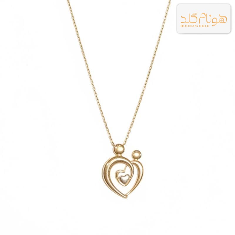 گردنبند طلا آویز مهر ch648