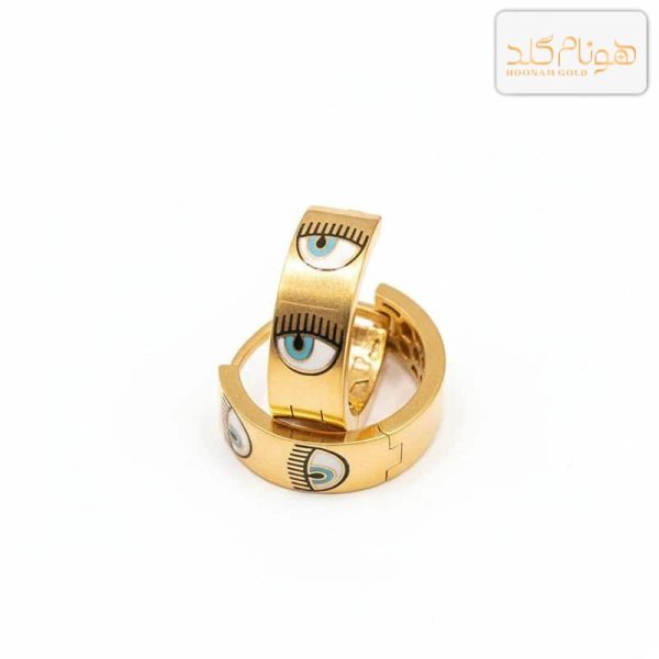 گوشواره طلا حلقه ای کیارا فرانی E146