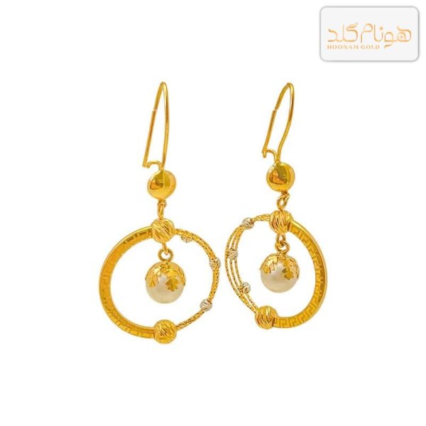 گوشواره طلا زنانه E412