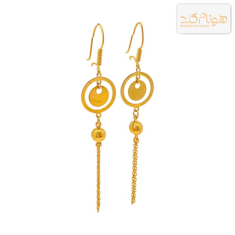 گوشواره طلا زنانه E450