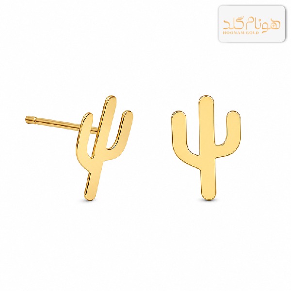 گوشواره طلا میخی E645
