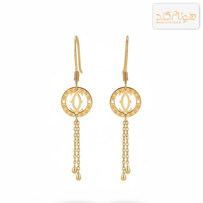 گوشواره طلا زنانه E655
