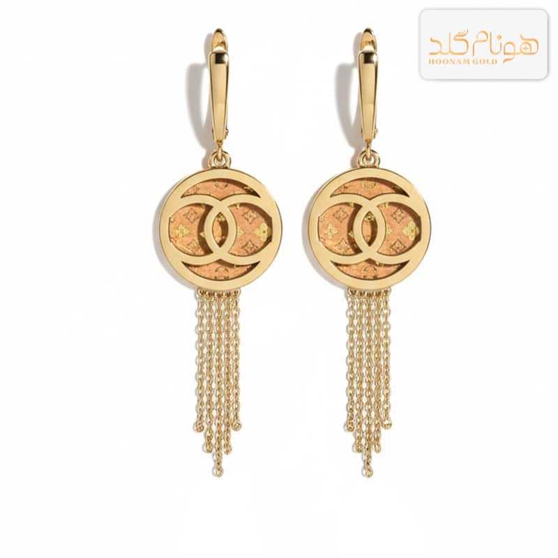 گوشواره طلا آویز گوچی E710