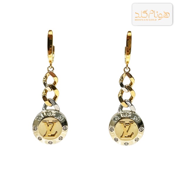 گوشواره طلا لویی ویتان E718