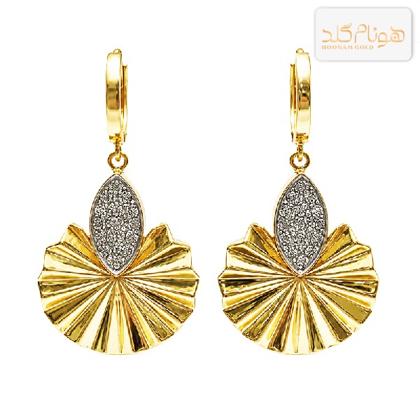 گوشواره طلا زنانه لوکس E728