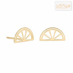 گوشواره طلا میخی لیمو E805