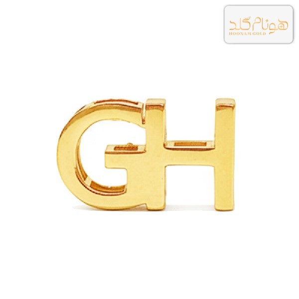پلاک طلا سه بعدی GH GH001