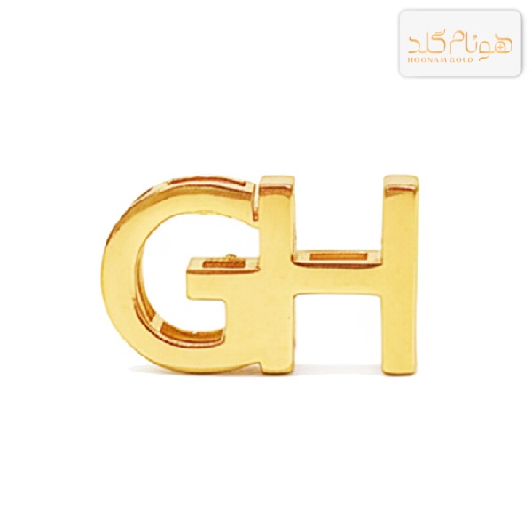 پلاک طلا سه بعدی GH GH001