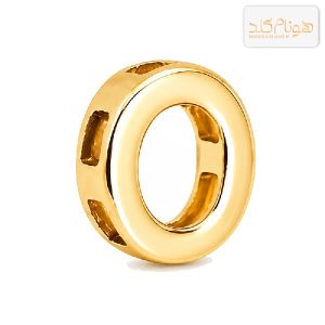 پلاک طلا سه بعدی O O001