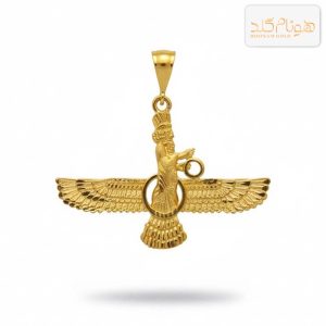 پلاک طلا فروهر M104