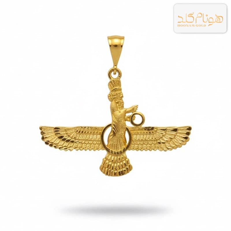 پلاک طلا فروهر M104