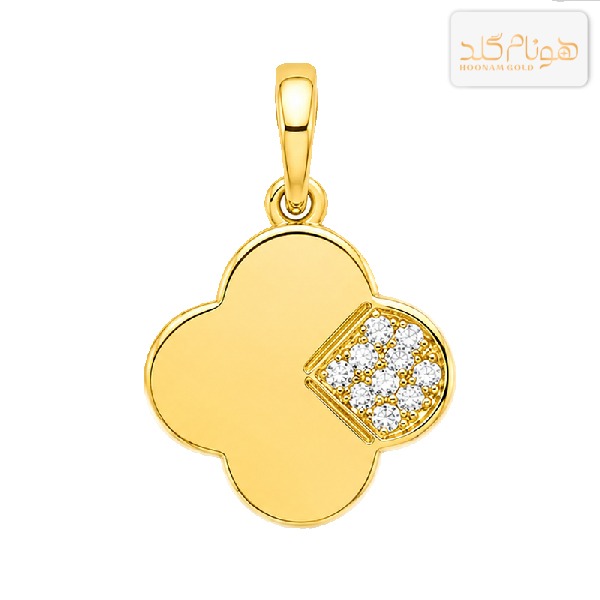 پلاک طلا زنانه M408