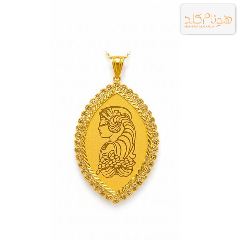 پلاک طلا مریمی M431