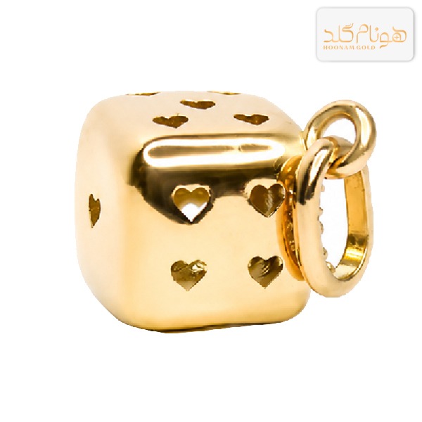 پلاک طلا تاس M59