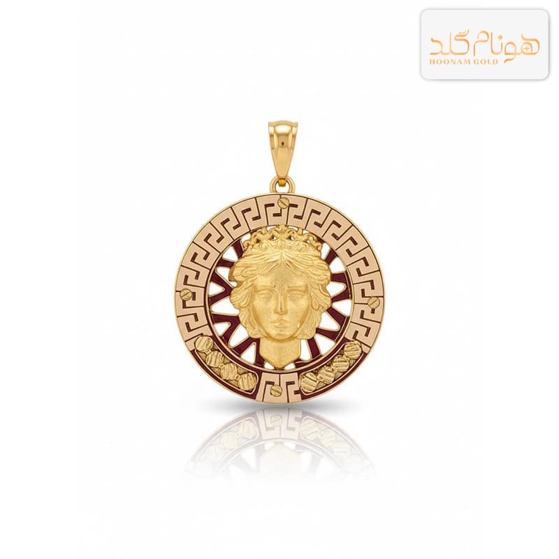 پلاک طلا زنانه M673