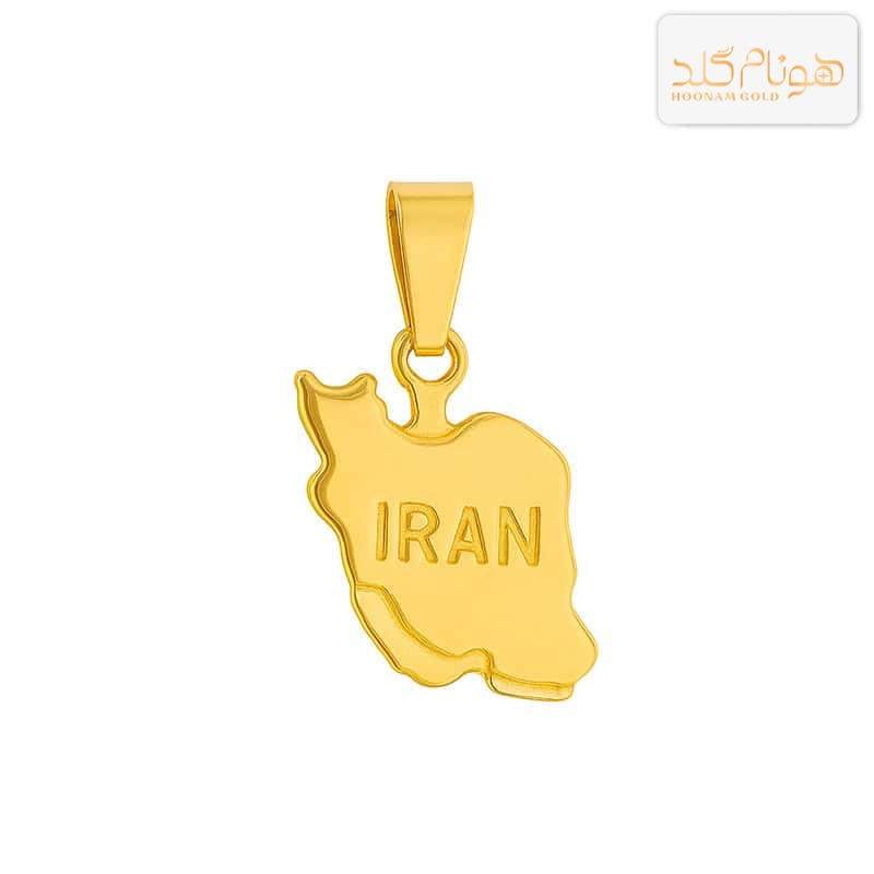 پلاک طلا زنانه M674