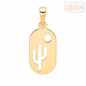 پلاک طلا زنانه M684