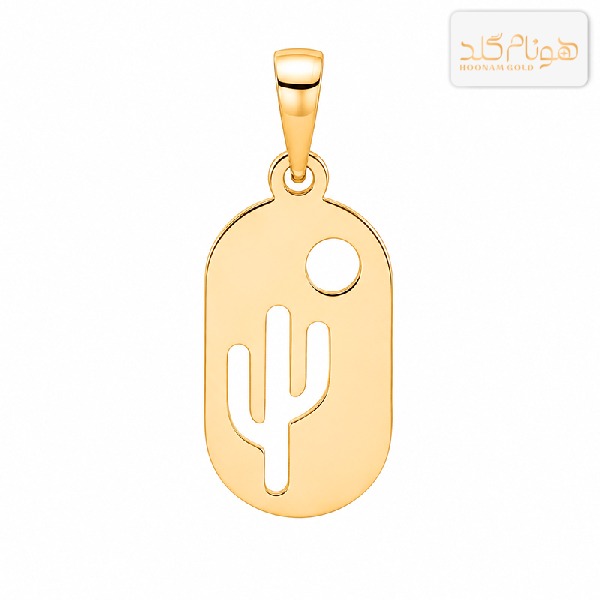 پلاک طلا زنانه M684