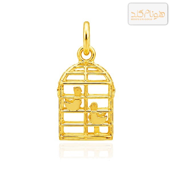 پلاک طلا قفس M689