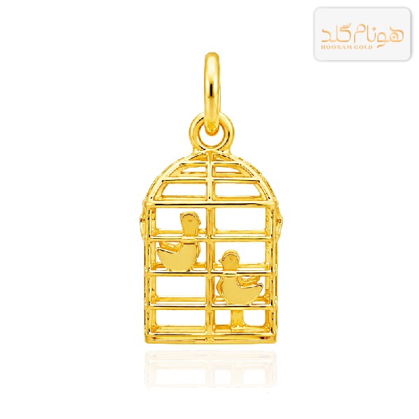 پلاک طلا قفس M689