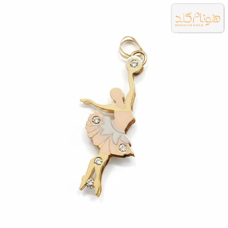 پلاک طلا زنانه M692