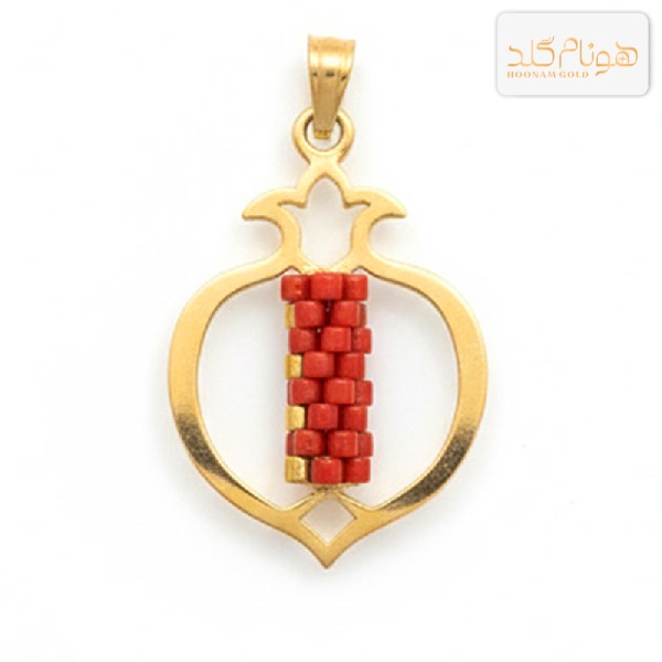 پلاک طلا انار میوکی M761