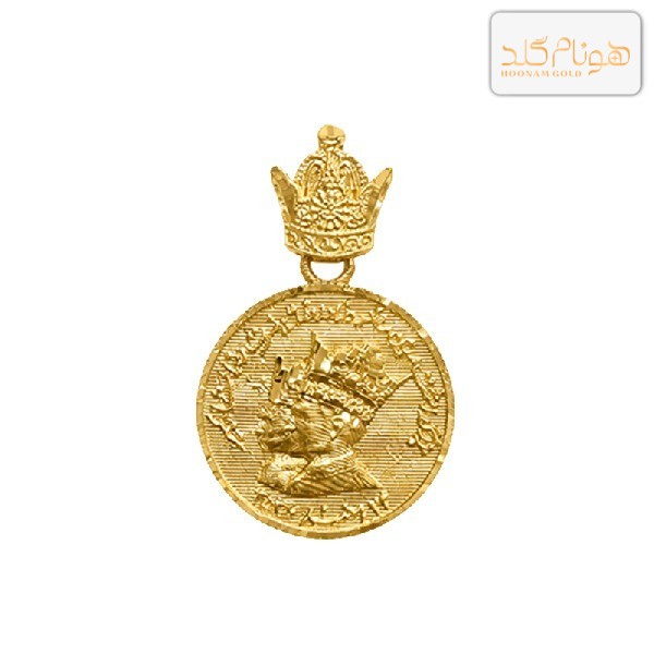 پلاک طلا پهلوی M791
