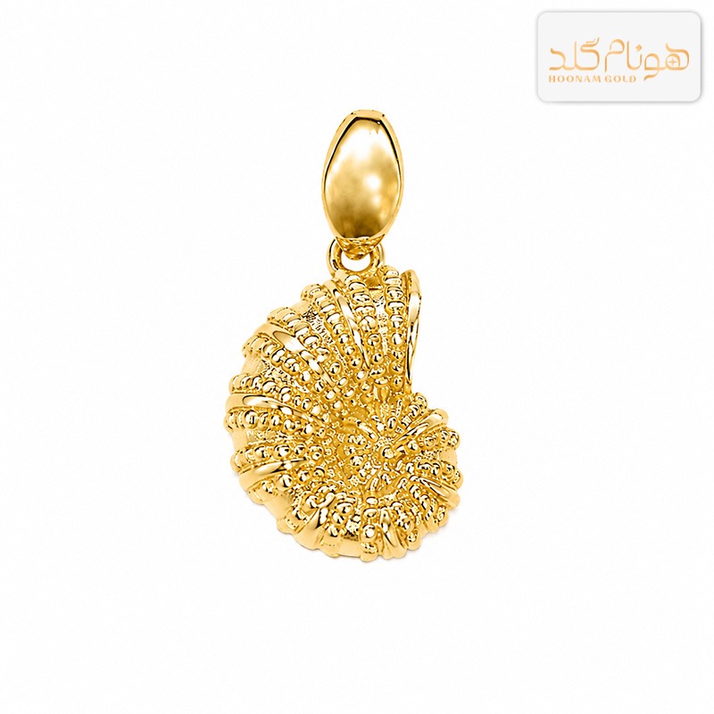 پلاک طلا حلزون مینیمال M798