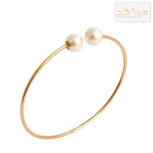 بنگل طلا مروارید BA303
